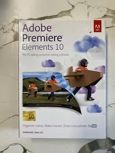Adobe Premiere Elements 10 Windows and MAC OS - Picture 1 of 6