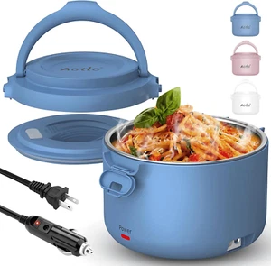 Electric Lunch Box, 32 Oz Portable Food Warmer Heater, Lunch Warmer Portable for - Picture 1 of 6