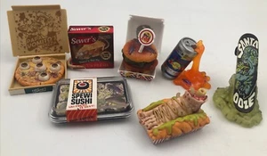 ZURU Lot of 7 Mega Gross Minis Spewi Sushi Rot Dog Vomit Nasty Collectibles - Picture 1 of 8