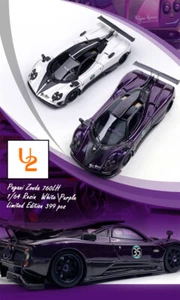 U2 1:64 Pagani 760LH purple / white limited399 Resin Model Car - Picture 1 of 13