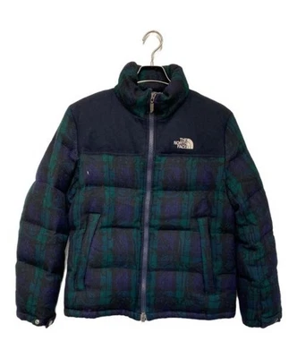 THE NORTHFACE PURPLELABEL                    Wool Check Down Jacket green ND2753 - Image 1 of 4