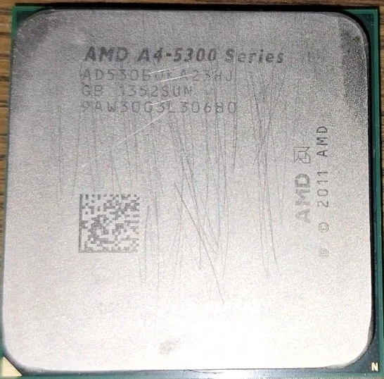 Procesador AMD A4-5300 Series 3,4 GHz 65 W funcionando usado Foto 1 de 1
