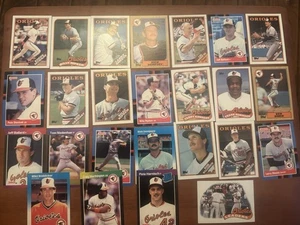 Baltimore Orioles baseball card lot 25 cards for the late 80s - Picture 1 of 1