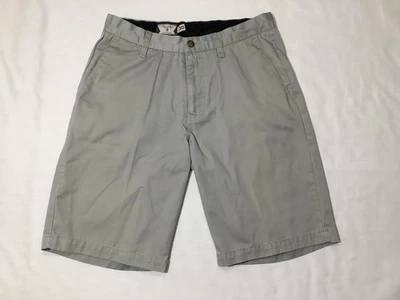 Volcom Shorts Mens 30 Gray Frickin Solid Chino Walk Short Casual Skate Golf - Image 1 of 4