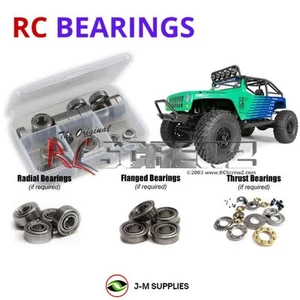 RCScrewZ Metal Shielded Bearings axi019b for Axial Wrangler G6 Falken | KIT - Picture 1 of 15