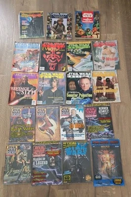 Vintage Star Wars Lot Of  19 Magazines And Books Excellent Condition  - Image 1 of 4