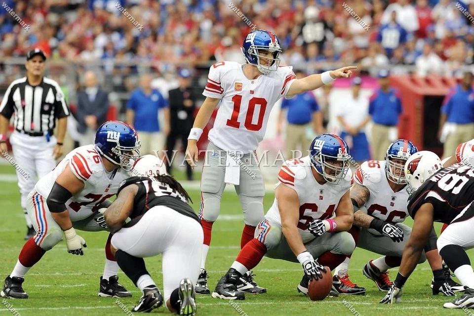 Foto EN972 Eli Manning Giants 8x10 11x14 16x20 Foto 1 de 1