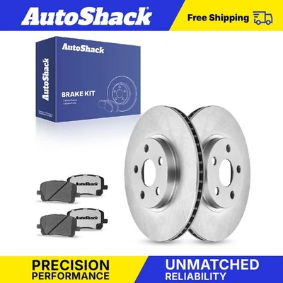 Front Brake Rotors Ceramic Pads for Toyota Corolla Matrix Pontiac Vibe - Imagem 1 de 4