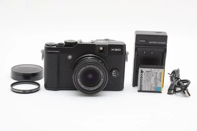 Fujifilm Fuji X Series X20 Black 12.0MP Digital Camera from JAPAN [Near Mint] - Image 1 of 4