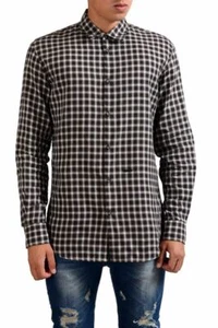 Dsquared2 Men's Plaid Long Sleeve Casual Shirt Size XS S M - Picture 1 of 4