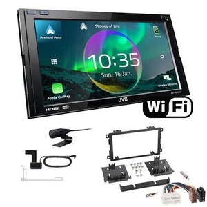 JVC Autoradio WiFi Apple CarPlay Android für Cadillac Escalade 2001-2006 schwarz - Bild 1 von 7