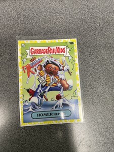 2020 Garbage Pail Kids 35th Anniversary Yellow Phlegm Homer Repair 10b
