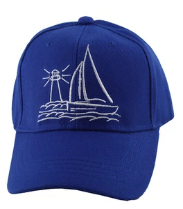 Cap Basecap Sail Blau - Picture 1 of 2