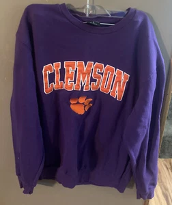 Clemson Tigers Coliseum Brand Long Sleeve Sweatshirt Size L - Picture 1 of 3