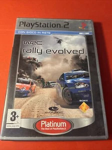 PS2 VIDEOSPIEL W2c Rally Evolved Platinum Italienisch Ohne Handbuch - Bild 1 von 3