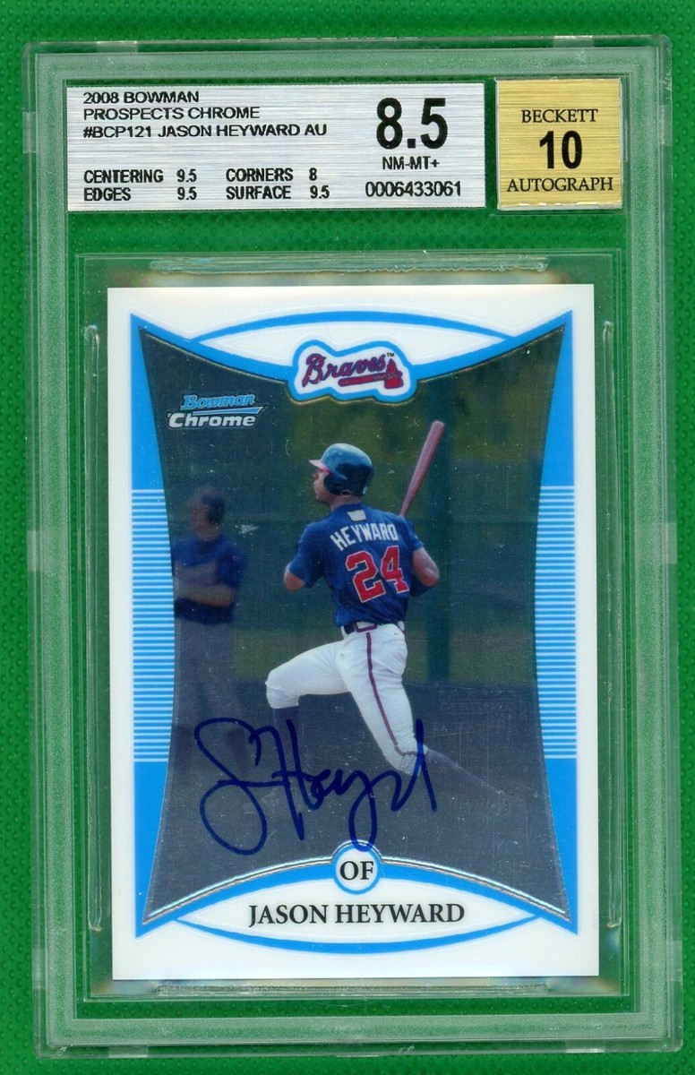 Jason Heyward Grade 8.5 Baseball Sports Trading Cards 