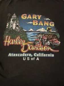 Harley Davidson Gary Bang Dealership Year 2000 Made In USA Vintage XL - Picture 1 of 9