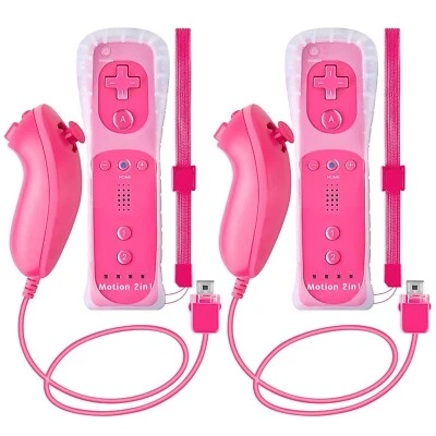 Built in Motion Plus Remote Controller&Nunchuck For Nintendo Wii/Wii U Console - Image 1 of 4