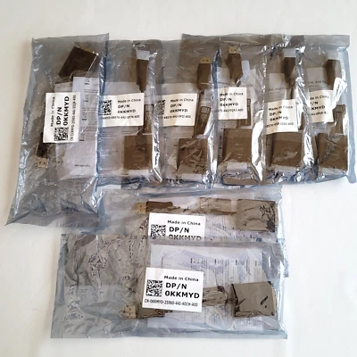 8 x Dell Display Port DANARBC084 to DVI adapter KKMYD DP/N NEW Lot - Image 1 of 4