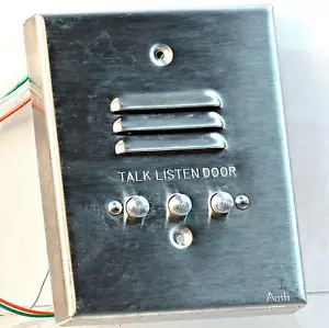 J&D Communication Systems Scatola Citofono Appartamento con 3 Pulsanti Talk Porta Ascolta - Foto 1 di 3