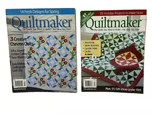 2 Quiltmaker Zeitschriften März/April & November/Dezember 2015 Quiltmuster - Bild 1 von 12