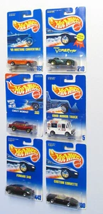 (6 Stück) 1991 Hot Wheels 5 162 200 210 443 502 Gold Dodge Viper 65 Mustang - Bild 1 von 3