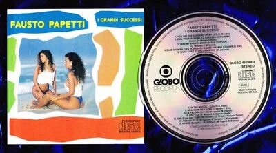 FAUSTO PAPETTI RARO CD 1988 Globo  I GRANDI SUCCESSI Michael JACKSON RAMAZZOTTI  - Image 1 of 2