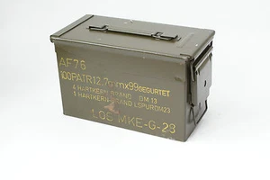 BW Munitionsbox für 12,7mm gegurtet, Bundeswehr AF76 - Bild 1 von 1