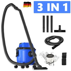 3,2 Gallonen kabelgebundener Nass-/Trockensauger, Hochleistungs-Werkstattsauger - Bild 1 von 14