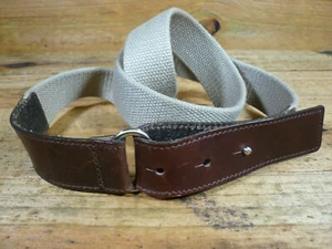 J. Crew Women's Belt M 100% Raylon & Genuine Leather Trim - Picture 1 of 5