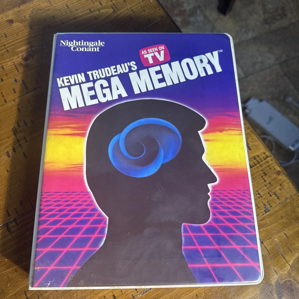 Kevin Trudeau's Mega Memory Program Audio 7 Cassettes w/ Workbook - Image 1 of 4