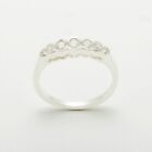 9k White Gold Cubic Zirconia Womens Eternity Ring - Sizes 4 To 12
