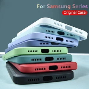 Hülle Für Samsung Galaxy S25 S24 Ultra S23 S22 S21FE A54 A53 Silicone Case Cover - Bild 1 von 29