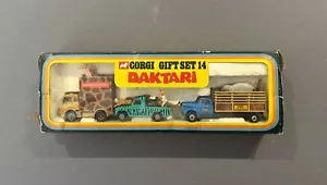 Corgi Toys Gift Set 14 Daktari, Boxed, Vintage, very rare, original, 1960's - Picture 1 of 24