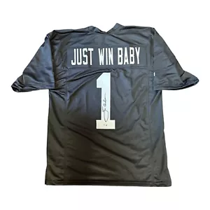 Jon Gruden Signed Las Vegas Raiders Just Win Baby Jersey Beckett Witness - Picture 1 of 1