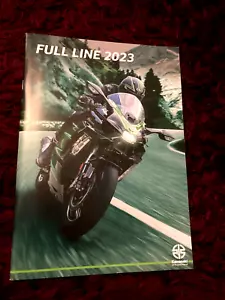 Kawasaki Full Range Prospekt 2023 - UK Ausgabe inkl. Ninja, Z, Vulcan, Versys - Bild 1 von 1