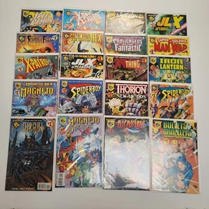 Lot Of 20 AMALGAM 1 Shots Darkclaw Spider-Boy Bat-Thing MARVEL DC 1996 NM - Picture 1 of 6
