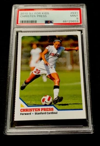 CHRISTEN PRESS ROOKIE 2010 Sports Illustrated for Kids Si USA MINT RARE PSA 9 - Picture 1 of 2