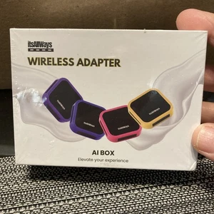 Adattatore Carplay Wireless 2 in 1 e Adattatore Auto Android con Silicone Colorato Y,B - Foto 1 di 14