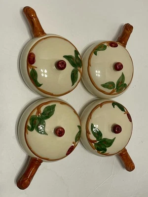 Vintage Franciscan Apple Individual Casserole Dishes with Lids - Image 1 of 4