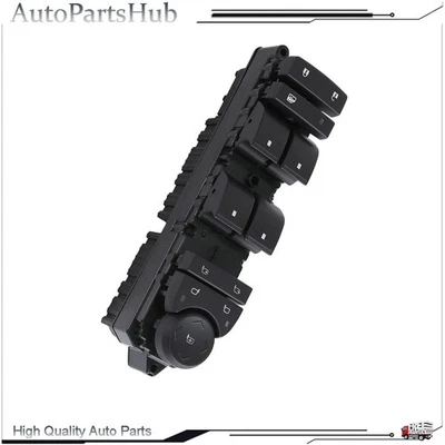 Interruptor de control de ventana de coche para conductor izquierdo Cadillac Chevy Silverado 20835553 1 pieza Foto 1 de 4