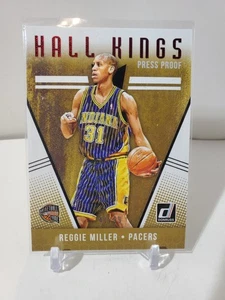 2018-19 Panini Donruss Hall Kings Red Press Proof #24 Reggie Miller Card #41/99 - Bild 1 von 3