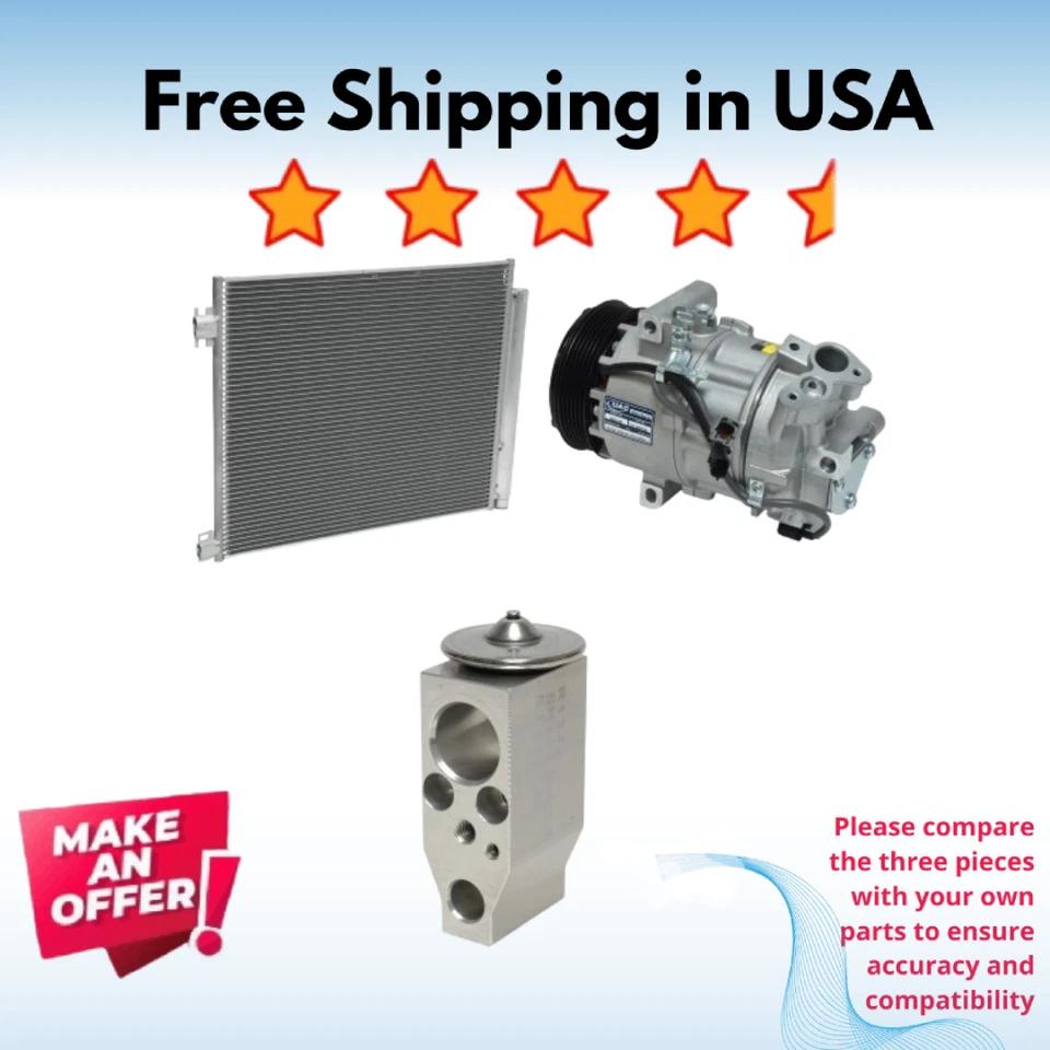 Kit Compresor Aire Acondicionado Nissan Rogue Sport 2017 Foto 1 de 1