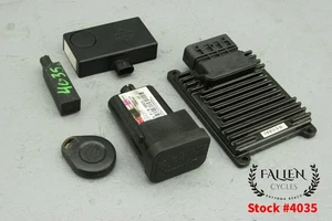2011 Harley Road Glide ECU ECM TSSM Turn Signal Security Module Set + FOB #4035 - Picture 1 of 11