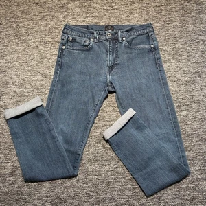 Edwin Selvedge Jeans Mens W30 L31 Blue ED-80 Slim Tapered Japanese Denim Stretch - Picture 1 of 10