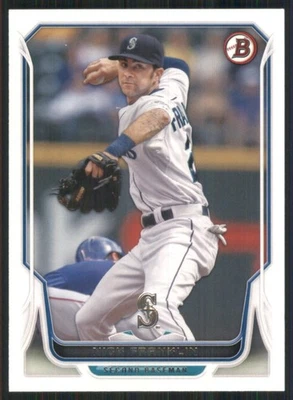 2014 Bowman #195 Nick Franklin Seattle Mariners 36219 - Image 1 of 2