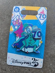 Disney Disneyland 70 Aniversario Mansión Embrujada Sombrero Caja Fantasma Prendedor 2025 - Imagen 1 de 3