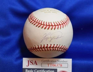 Fergie Jenkins JSA Coa Autograph Limited Major League OML Signed BasebaLL - Picture 1 of 2