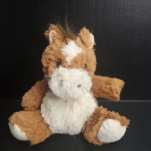 Animal Alley Plush Brown Horse 9" Geoffrey Inc Beanbag Bottom ToysRUs 2007 - Picture 1 of 10