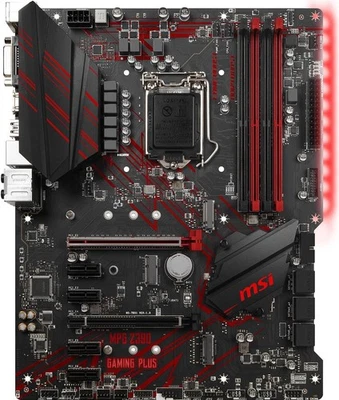 MSI MPG Z390 GAMING PLUS Motherboard ATX LGA1151 Intel Z390 8 9Th DDR4 Tested - Image 1 of 4